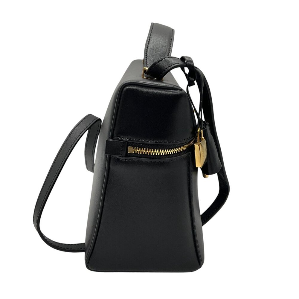 Loro Piana Black Extra Pocket L27 Tender Calfskin Leather Handbag - Picture 2 of 15